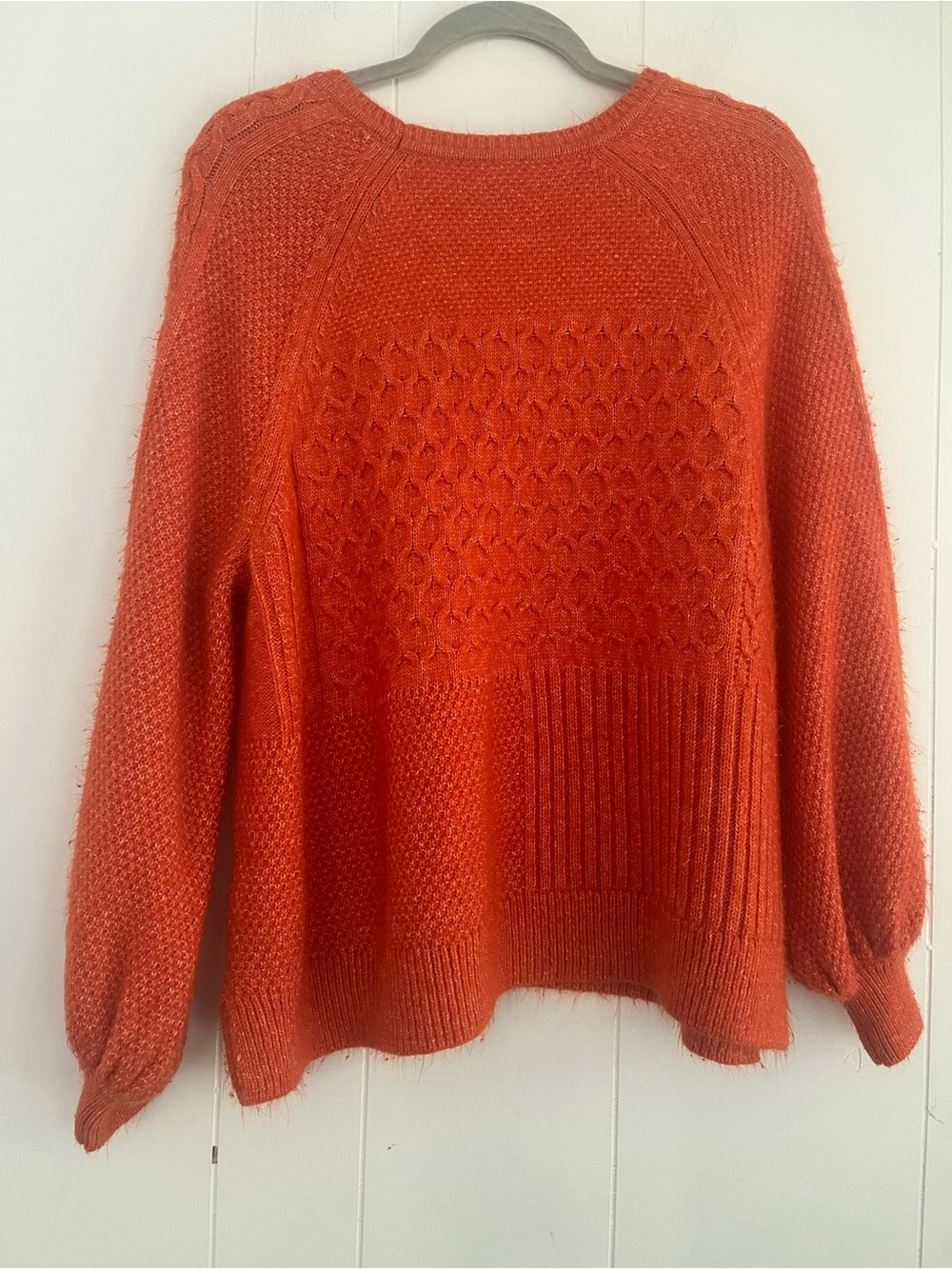 CAbi Harvest Crew Neck Pullover Sweater #4038 Chunky Size Large - Picture 12 of 15